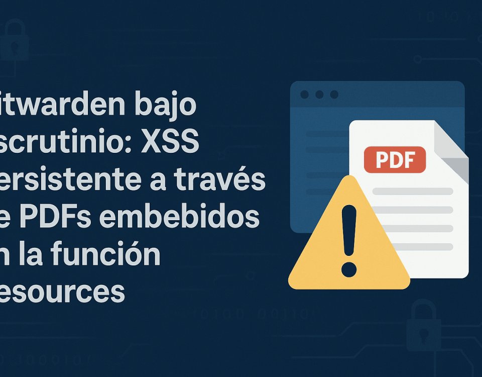 bitwarden XSS