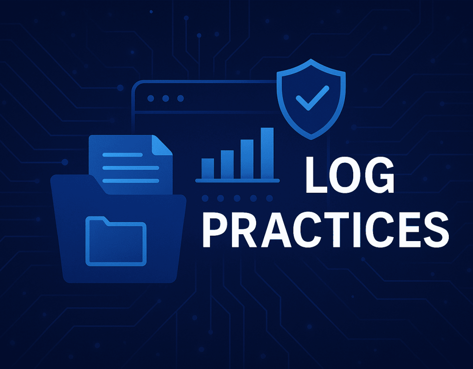 log practices iso 27001